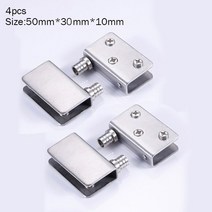 경첩 힌지 댐퍼 꺽쇠 걸쇠 장석 5-8mm 유리 도어 유리 가구 피팅에 대 한 24, 4개, 50x30x10mm