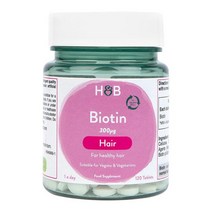 Holland & Barrett 홀랜드앤바렛 비오틴 300ug 120정