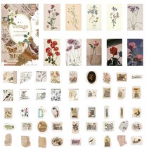 클레이스 빈티지 감성 다꾸스티커 세트, 4.빈티지 가든