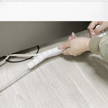 CABLE 매직 전선 보호 커버 2M 케이블 코드 정리 도매, 그레이