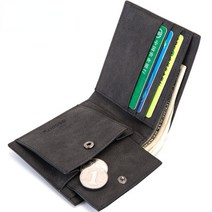 패션 Rfid 남성 지갑 동전 가방 지퍼 작은 미니 디자인 달러 슬림 머니 백
