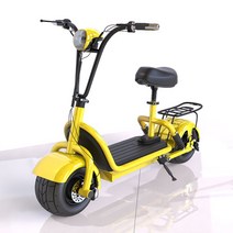 할리 전동스쿠터 미니전기차 렌탈 오토바이 65km이상, 레드 12A [납산 배터리] 50km 48V