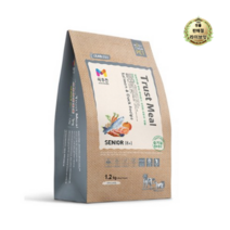 라이브잇 목우촌 노령견용 트러스트밀 시니어 건식사료, 생선, 12개, 1.2kg