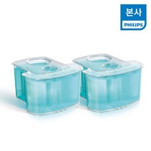 필립스 필립스 면도기 세척액 스마트클린 세척 카트리지 리필 2개입(JC302/51), 단일옵션