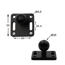 스테디 캠 카메라 봉 모노포드 삼발이 인치 볼 헤드 어댑터 M6 M8 M 나사램 마, 10 Square Base_01 사이클링