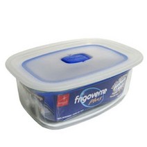 PGM*^몰보르미올리 반찬통 유리밀폐 클릭클락 0.5L 1개 용기 반찬 보관 음식밀폐 밀폐^^췤pgm, a^^옵션없슴