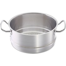 휘슬러 인덕션용냄비 범랑 파스타 신혼냄비세트 Fissler OriginalProfi Collection 2019 스테인리스 스틸 스티머 인서트 9.5, 8