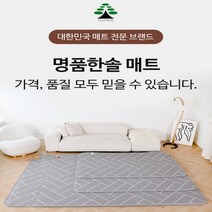 명품한솔 카페트매트 1인용 원난방 183*110, LX하우시스