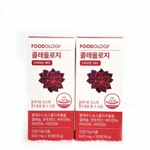 푸드올로지 콜레올로지 빨간 다이어트 600mg 한달분 (30정 2개), 상세페이지 참조, 상세페이지 참조