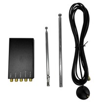 10khz 1ghz 휴대용 sdr 수신기 rsp hf am fm ssb cw 항공 대역 수신기 다중 플랫폼 지원 초보자 아마추어 라디오, 수신기와 안테나