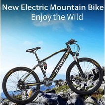 배달 팻바이크 가성비 세금 없음 EU 주식 영국 창고 27.5 인치 E-BIKE 더블 서스펜션 이동식 배터리 전기, 01 Black, 01 350W Motor