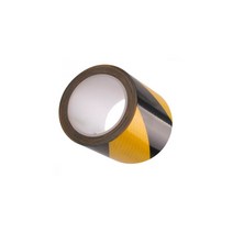 테이프 황흑색 100mm x 사선 10M 반사 벌집무늬