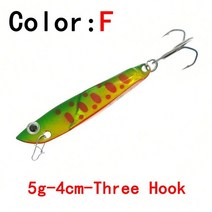 빙어낚시 견지낚시 얼음낚시 OUTKIT-신제품 마이크로 지깅 낚시 하드 미끼 3/5/7/10g 리드 물고기, 30 F-5g