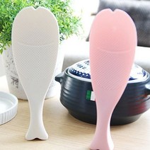 [바보사랑] DS-L435오리지날 일본 마나 피쉬 밥주걱 2color, 색상:핑크