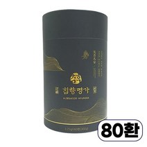 [침향20%+녹용+홍삼] 침향명가 수 침향환 3.75g x 80개입 어버이날 부모님 효도선물 기력과 활력 보충 꾸준한 건강 관리 중장년층 직장인 체력상승 집중력향상 침향나무, 1개