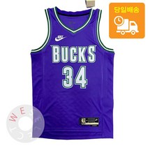 [당일배송] NBA 2022-23 밀워키 벅스 야니스 아데토쿤보 스윙맨 져지 유니폼 - 클래식 에디션