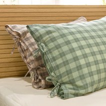 바자르 이프체크 리본 베개커버50x70