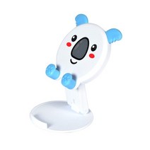 차량용 무선충전거치대 탁상용 무선충전거치대 무선충전거치대 귀여운 만화 홀더 접이식 휴대용 휴대 전화 스탠드 태블릿 지원 데스크탑 핸드셋 마운팅 for mobile phone, 하얀