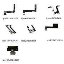 Usb 충전기 충전 doct 포트 커넥터 플러그 플렉스 케이블 애플 아이패드 2 3 4 5 6 a1474 A1566 1458 에어용 소켓 접촉, for ipad3
