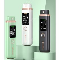 입냄새측정기 구강 악취 확인 구취 테스터 휴대용 냄새 검사, 블랙 아테네 블랙