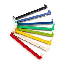 데스크탑 PC 마더보드 DDR1 / DDR2 DDR3 DDR4 메모리 슬롯 수리 납땜 래치 교체 보드 컴퓨터 부품 2 개, [04] DDR4, [01] Random Color, 04 DDR4_01 Random Color