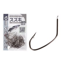 이누잇 스즈키 농어바늘 (덕용30개)/대물바늘/농어바늘/농어루어/바다루어바늘/씨배스/훅/대용량, 18호