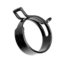 집게밴드 가스밴드 집게반도 클램프 호스클립 스프링밴드 6mm-24mm, 검정내경24mm-10개, 1개