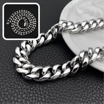 12mm 볼드커브 써지컬 체인 기부 후원목걸이