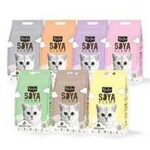 착한제품 고양이 친환경 먼지제로 한삽뚝딱 탈취효과 두부 모래 샌드 대용량 전연령 7L, 오리지날, 6개묶음(할인가적용)