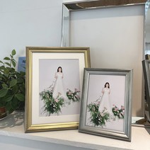 결혼 사진 액자 원목 액자 A3 A2 A1 액자 프레임 맞춤제작, 1.줄리엣239골드
