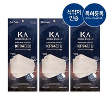 [서울연합] 믿고쓰는 식약처인증 국내생산 방역마스크 KF94 10매, KF94덴탈마스크10매