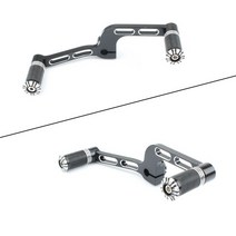 Harley-Sportster XL883 XL1200 XL 883 1200 1200T Forty Eight 모터사이클 2 피스 힐 토 시프트 레버 페달, 02 2