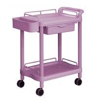 [대경] 2단 다용도 운반차/카트 601A(보라색)[65x41x83.8]