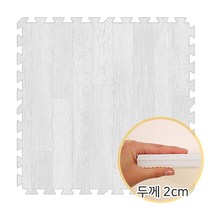 베베앙 모던스 퍼즐매트 100x100x2cm(1장)1세트, 01_오크화이트