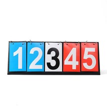 스포츠 기록형) 스코어보드(세트 2자리 양면점수판