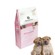 네츄럴코어 퍼피 에코5 유기농 닭살코기 애견사료, 2.4kg, 1개, 양