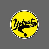 yobeat-01 차량용스티커 스노우보드스티커, 150 x 150 mm/일반원단