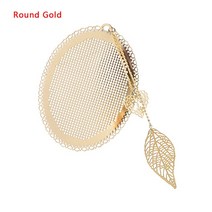 프랑스 자수 북유럽 귀여운 올빼미 공예 키트 크로스 스티치 금속 자수 북마크 바느질 작업, 01 Round Gold