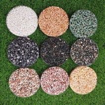 콩자갈 1kg 3kg 레몬옐로우 퍼플 밀키화이트 블랙 AB AQ AK AP화분 어항 조경, AP 콩자갈, 7-9mm, 1개