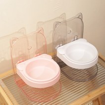 고양이자동급식기 강아지 급식기 반려동물 개 고양이 그릇 물 먹이 조절식 새끼 높이 스탠드 접시 용품, 3.Combination