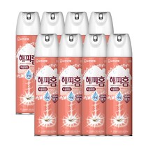 유한양행 해피홈 에어로솔 복숭아향 500ml x 8개, 상세설명 참조