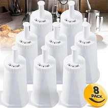 CoreReplace Breville Claro 스위스 에스프레소 커피 머신 교체용 정수 필터 2팩 - 부품 #BES008WHT0NUC1과 비교, 8 Count (Pack of 1)