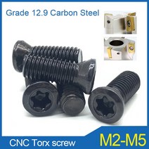 20PCS M2 M2.2 M3 M4 M5 등급 12.9 CNC 공구 나사 삽입 Torx 카바이드 선삭 인서트 교체 선반 액세서리, 14 M3.5X8