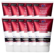 뉴트로지나 노르웨이전 포뮬러 핸드크림, 10개, 56g