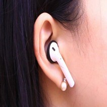 1Plus1 이어폰 실리콘 커버 슬리브 이어팟 에어팟 팁이어폰 실리콘 보호커버 이어팟 에어팟 아이팟 아이폰 폼팁 슬리브 iphone slive 이어폰커버, White