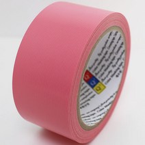 Q 보양 테이프(핑크) / 만능마스킹/길이-25M/편직원단, (핑크) 24mm  X 25M