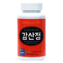 [이엠팜] 감산정 - 바로속편한EM환 감잎 Microbiome 마이크로바이옴 특허미생물EMK8종균 이엠환, 1개, 100g
