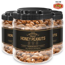 [머거본] 꿀땅콩 1kg 3통, 3개