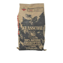 이과스콜 100% NATURAL EUCALYPTUS PREMIUM CHARCOAL 캠핑용 숯, 8kg, 2개