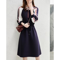 왁 골프 원피스 플러스 긴팔 가을 치치 여성 웨어